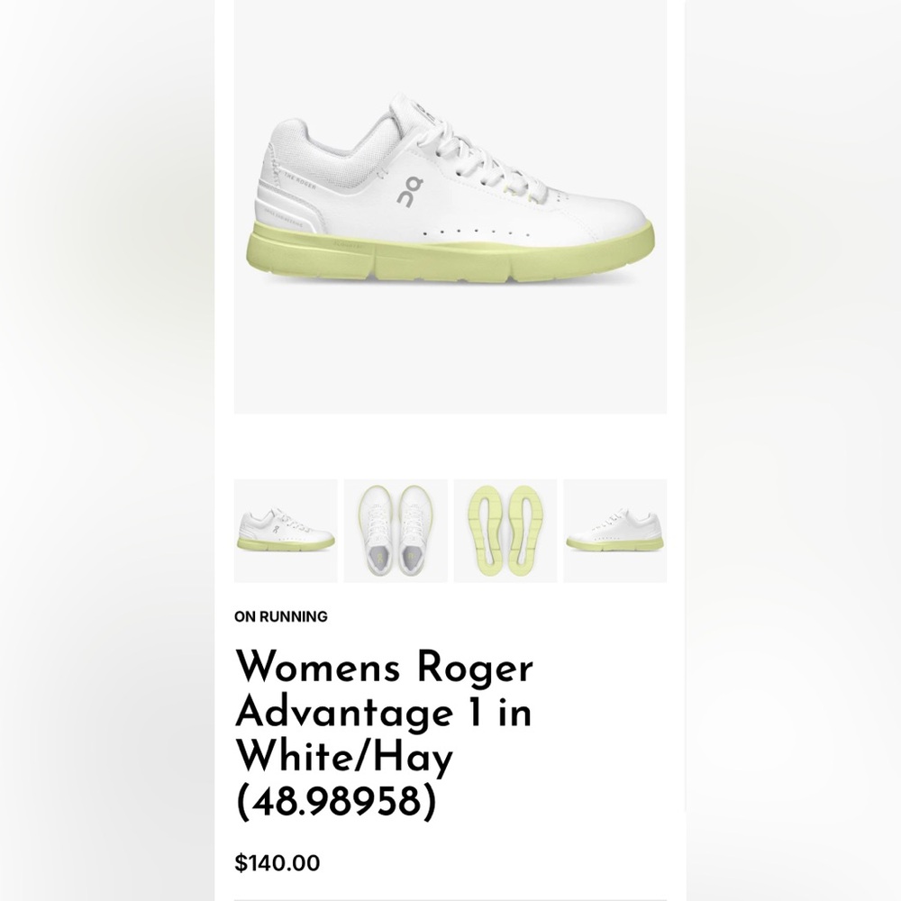 On Cloud Women’s Sneaker
Size 8